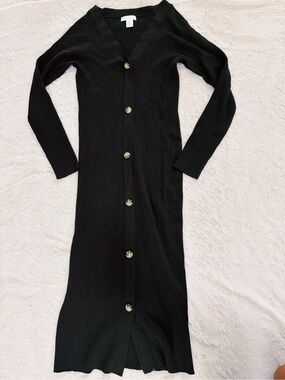h&m cotton kaftan dress H&M Print Blue Kaftan Dress Cotton New Oversized Runs Big